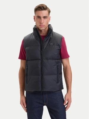 Calvin Klein Kamizelka LV04LH504G Czarny Regular Fit