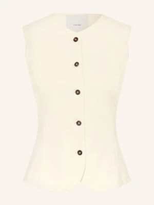 Calvin Klein Kamizelka Typu Blazer weiss