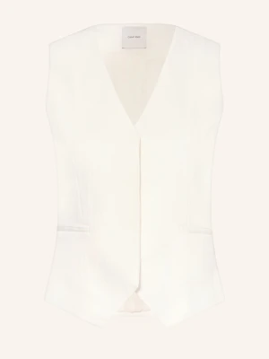 Calvin Klein Kamizelka Typu Blezer weiss ECRU