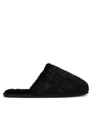 Calvin Klein Kapcie Home Slipper Fur Aop HW0HW03218 Czarny