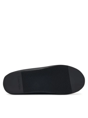 Calvin Klein Kapcie Home Slipper Mule Lth HM0HM02279 Czarny