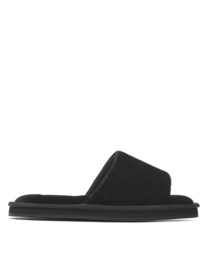 Calvin Klein Kapcie Slipper Flatform Sandal Vel HW0HW01540 Czarny