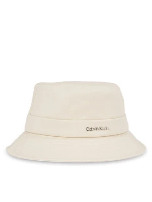 Calvin Klein Kapelusz Back Tie Bucket K60K613161 Écru