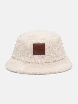 Calvin Klein kapelusz bucket damski beżowy