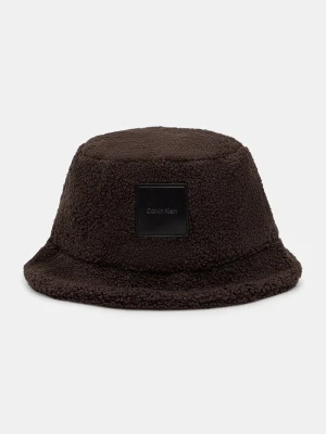 Calvin Klein kapelusz bucket damski brązowy