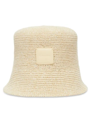 Calvin Klein Kapelusz Crochet Bucket LV04K5064G Beżowy