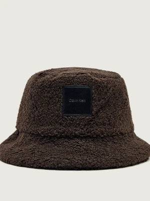 Calvin Klein Kapelusz | shearling brązowy