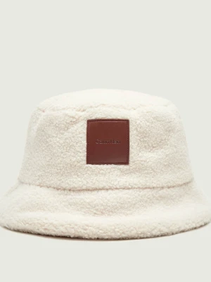 Calvin Klein Kapelusz | shearling ecru