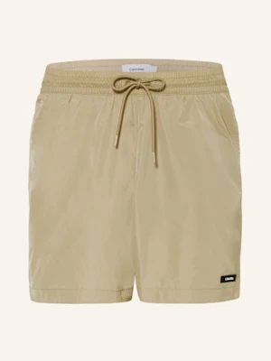 Calvin Klein Kąpielówki Bokserki Ck Essentials beige