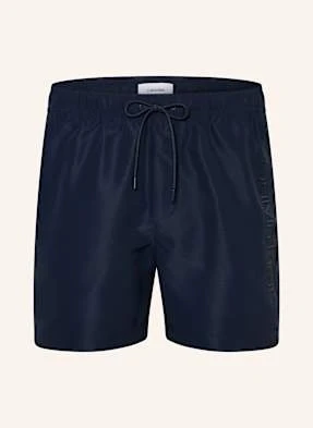 Calvin Klein Kąpielówki Bokserki Logo Embroidery blau