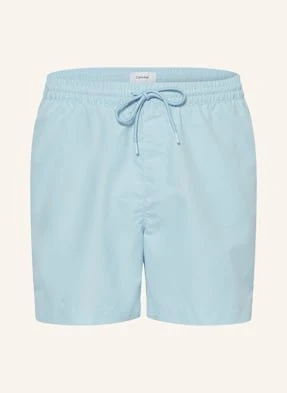 Calvin Klein Kąpielówki Bokserki Logo Tape blau