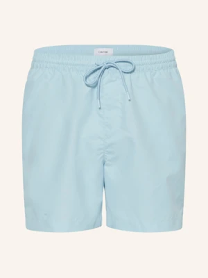 Calvin Klein Kąpielówki Bokserki Logo Tape blau