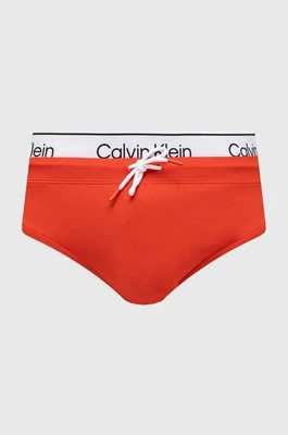 Calvin Klein kąpielówki kolor czerwony