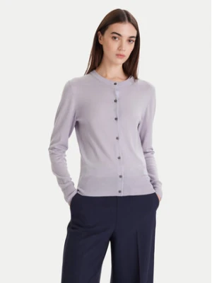 Calvin Klein Kardigan LV044D323G Szary Slim Fit