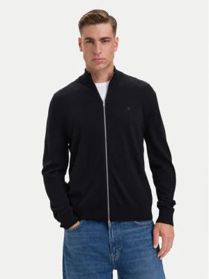 Calvin Klein Kardigan LV04LH320G Czarny Regular Fit