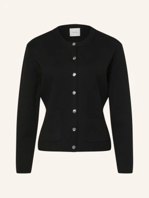 Calvin Klein Kardigan schwarz CZARNY