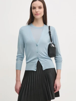 Calvin Klein kardigan z domieszką wełny