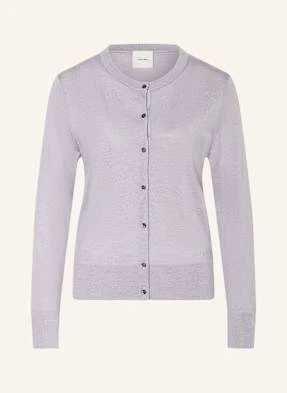 Calvin Klein Kardigan Z Wełny Merino grau