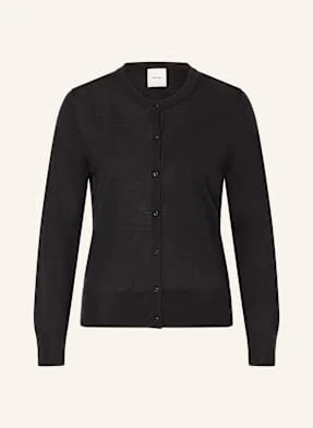 Calvin Klein Kardigan Z Wełny Merino schwarz