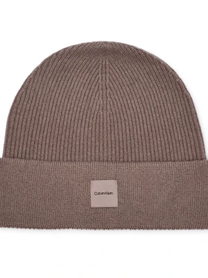 Calvin Klein Kaszmirowa czapka