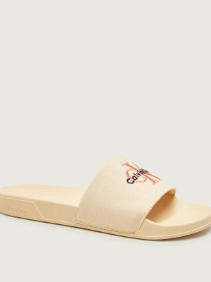 Calvin Klein Klapki brzoskwiniowy