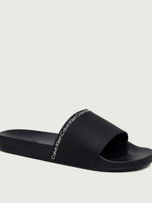 Calvin Klein Klapki czarny