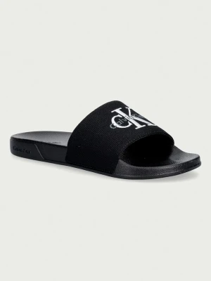 Calvin Klein klapki damskie ESS SLIDE CV WN czarny