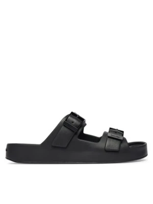 Calvin Klein Klapki Ergon Eva Double Bar Sandal HM0HM02116 Czarny
