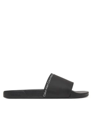 Calvin Klein Klapki Ess Slide Institutional Cv HM0HM02108 Czarny