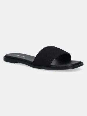 Calvin Klein klapki FLAT SLIDE - HE