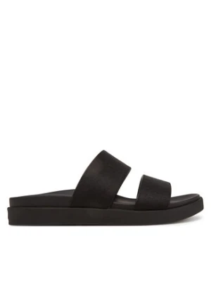 Calvin Klein Klapki Flat Slide Jacq HW0HW02487 Czarny
