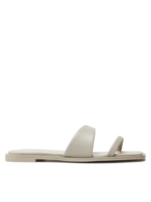 Calvin Klein Klapki Flat Slide Lth HW0HW02071 Beżowy