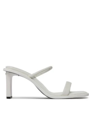 Calvin Klein Klapki Padded Curved Stil Slide 70 HW0HW01992 Biały