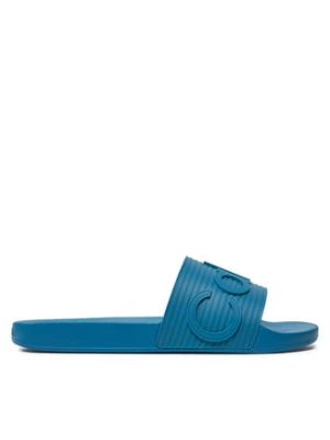 Calvin Klein Klapki Pool Slide HM0HM01519 Niebieski