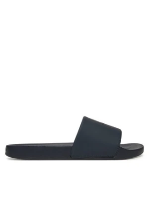 Calvin Klein Klapki Pool Slide W/ Ck Square HM0HM01754 Granatowy
