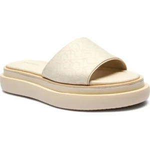 Calvin Klein Klapki | z dodatkiem skóry