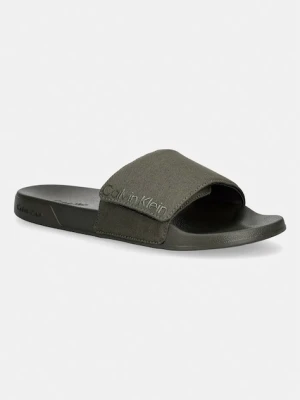 Calvin Klein klapki z odkrytymi palcami męskie ESS SLIDE ADJ MONOBRAND CV