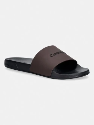 Calvin Klein klapki z odkrytymi palcami męskie ESS SLIDE MONOBRAND CV
