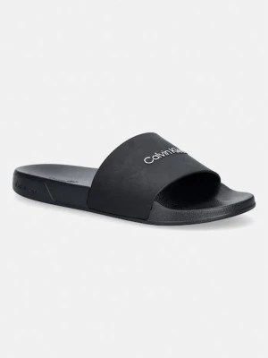 Calvin Klein klapki z odkrytymi palcami męskie ESS SLIDE MONOBRAND CV czarny