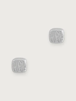 Calvin Klein kolczyki damskie Sophisticated Texture srebrny