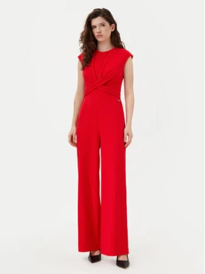 Calvin Klein Kombinezon K20K208177 Czerwony Wide Leg