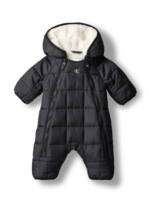 Calvin Klein Kombinezon zimowy Padded LVCKFJN04N Czarny Regular Fit