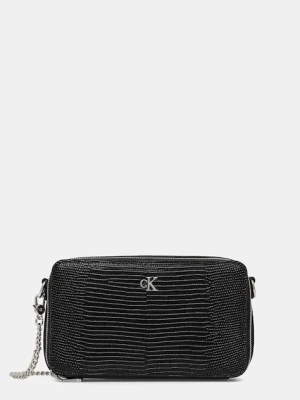 Calvin Klein kopertówka skórzana kolor czarny LV04F1071G