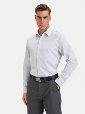 Calvin Klein Koszula Eoe Oxford LV04LH111G Biały Regular Fit