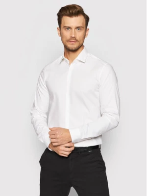 Calvin Klein Koszula K10K108229 Biały Slim Fit