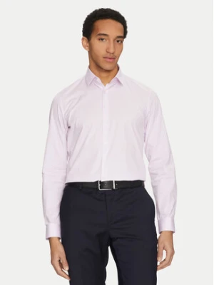 Calvin Klein Koszula K10K108229 Fioletowy Slim Fit