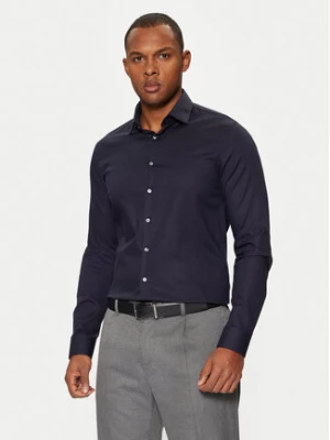 Calvin Klein Koszula K10K108426 Granatowy Slim Fit