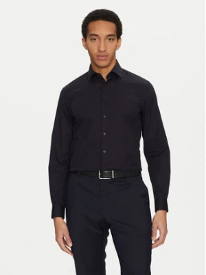 Calvin Klein Koszula K10K109509 Granatowy Slim Fit