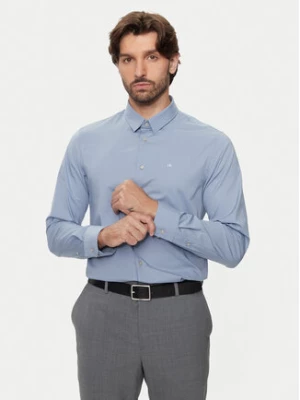 Calvin Klein Koszula K10K110856 Niebieski Slim Fit