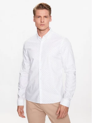 Calvin Klein Koszula K10K111621 Biały Slim Fit